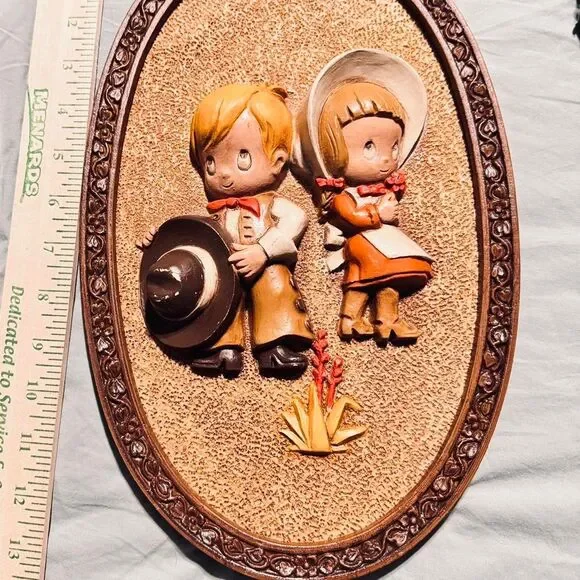 Vintage Wall Decor-1980's western cottage cabin home-accessories - Picture 8 of 8